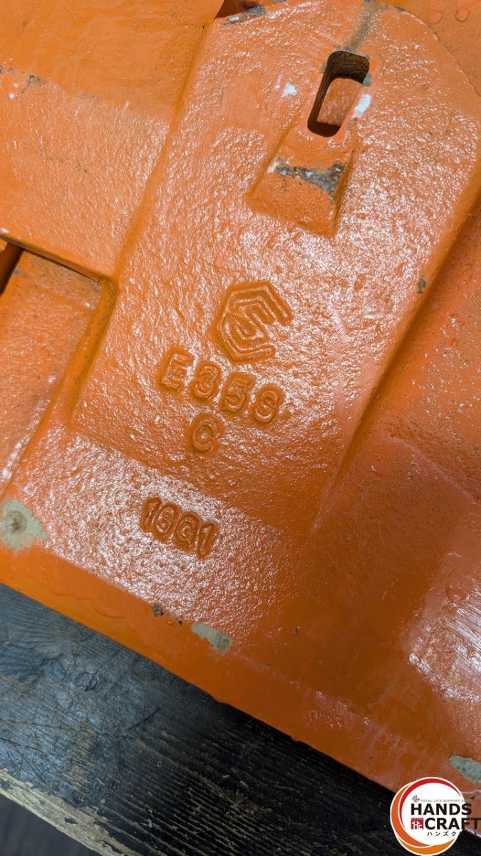 【引き取り限定】【中古品】越後商事 ツース盤　E35S WR 16G3　オレンジ 引き取り限定】【中古品】越後商事 ツース盤 E35S WR 16G3 オレンジ