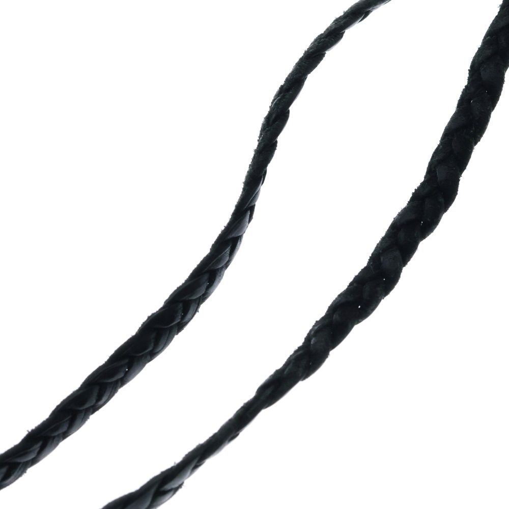CHROME HEARTS (クロムハーツ) LEATHER BRAID ラージスクロール