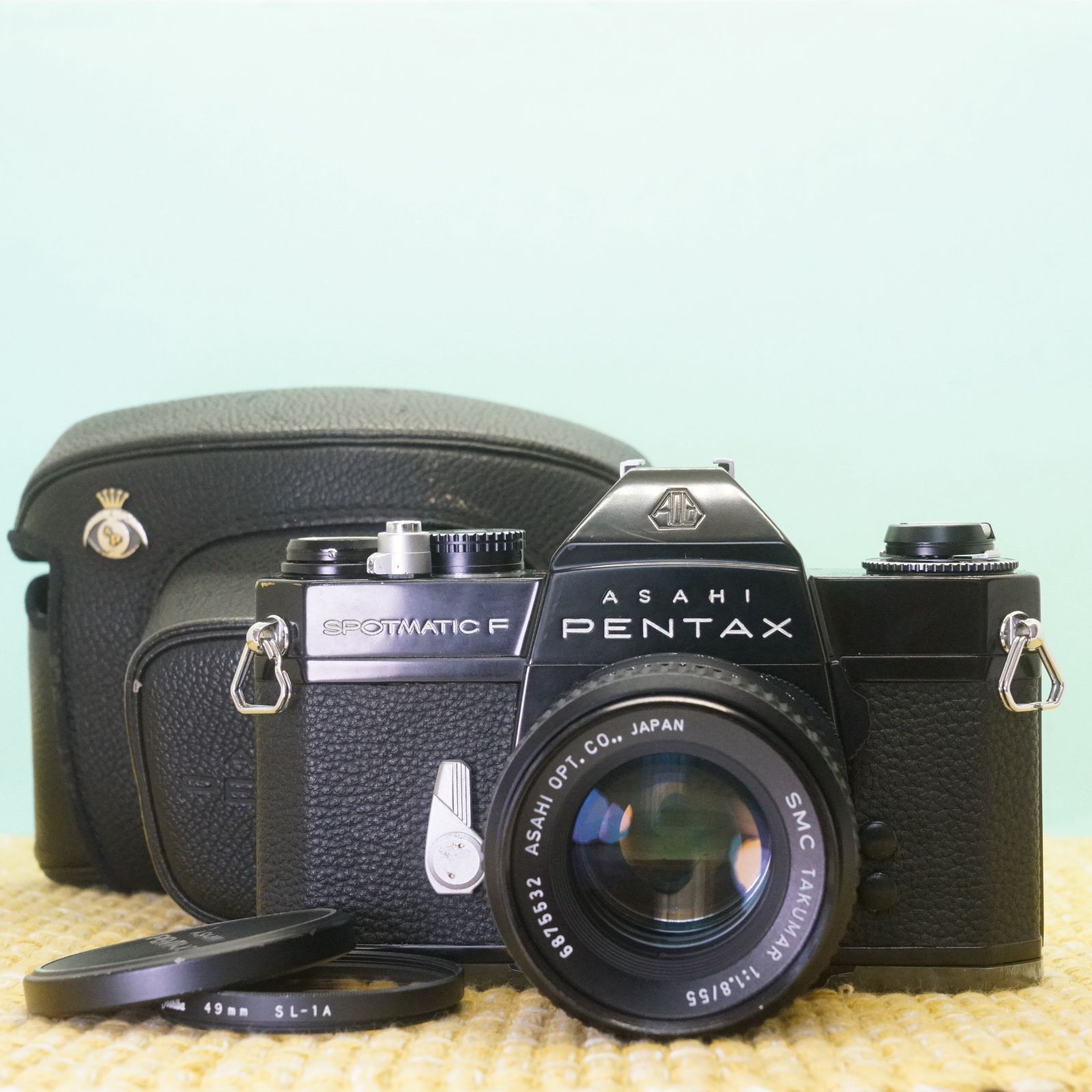 完動品◎ペンタックスSPF ブラック × 55mm f1.8 フィルムカメラ #636