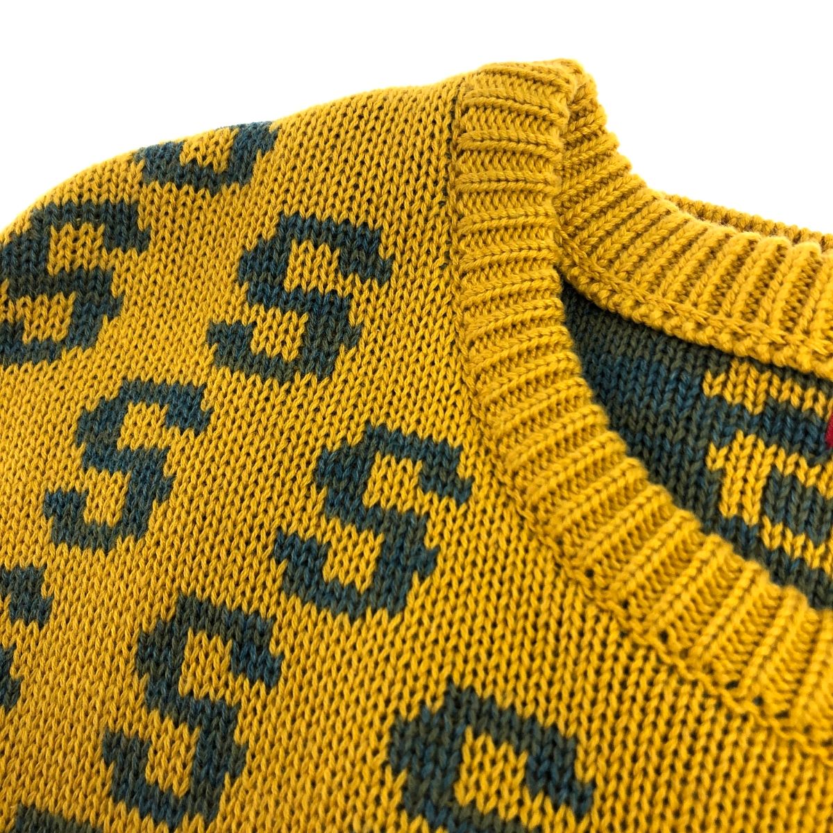 未使用品 SUPREME シュプリーム S Repeat Sweater クルーネック ニット