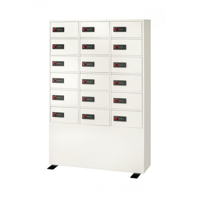 ＥＩＫＯ 品ロッカー ３列６段 １８人用 ＬＫ－４１８