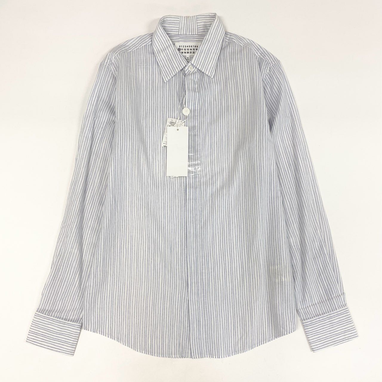 Maison Margielaストライプ 長袖シャツ 未使用 Maison Margiela メゾンマルジェラ オーバーサイズ