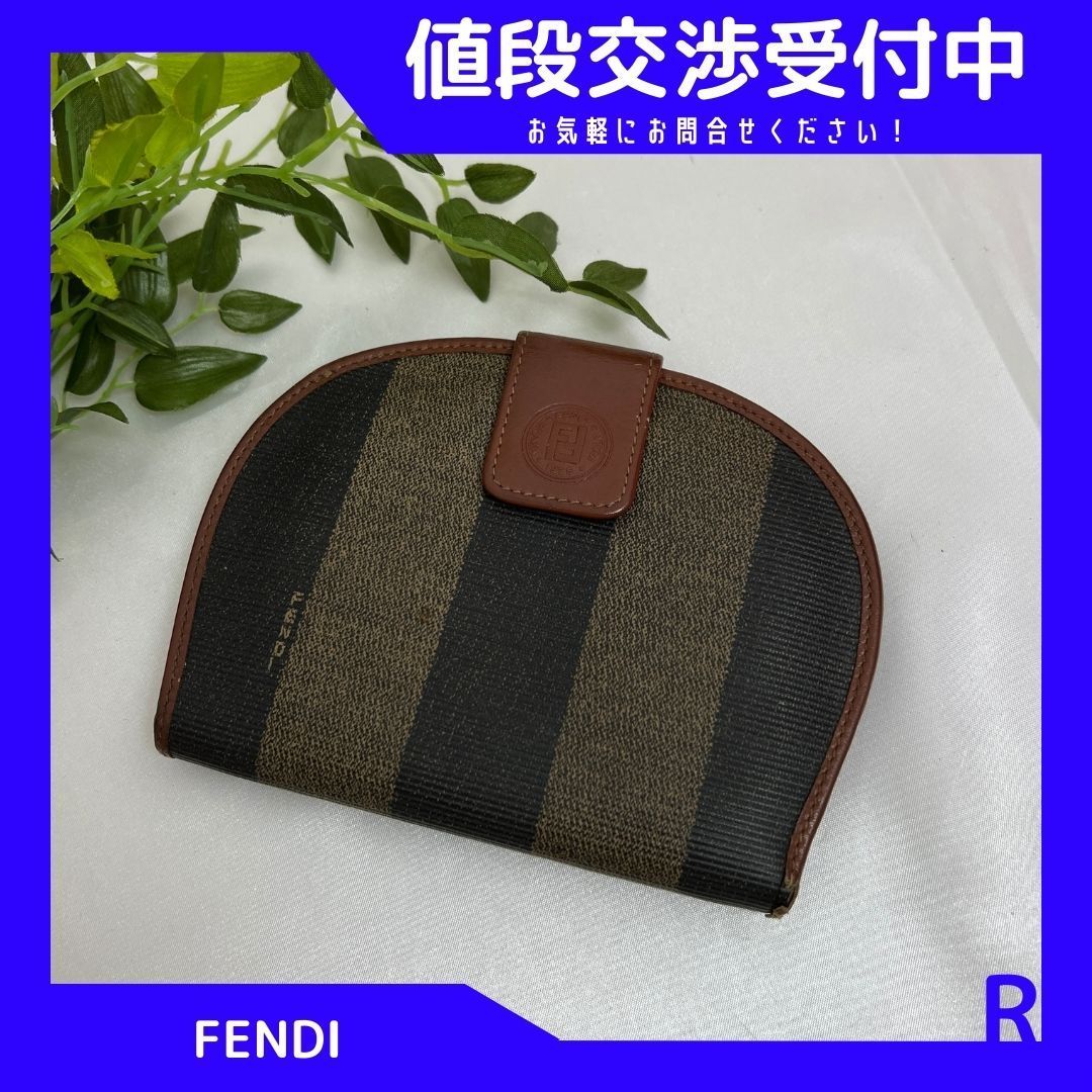 FENDI フェンディ カード コイン ケース ブラウン系 - メルカリShops