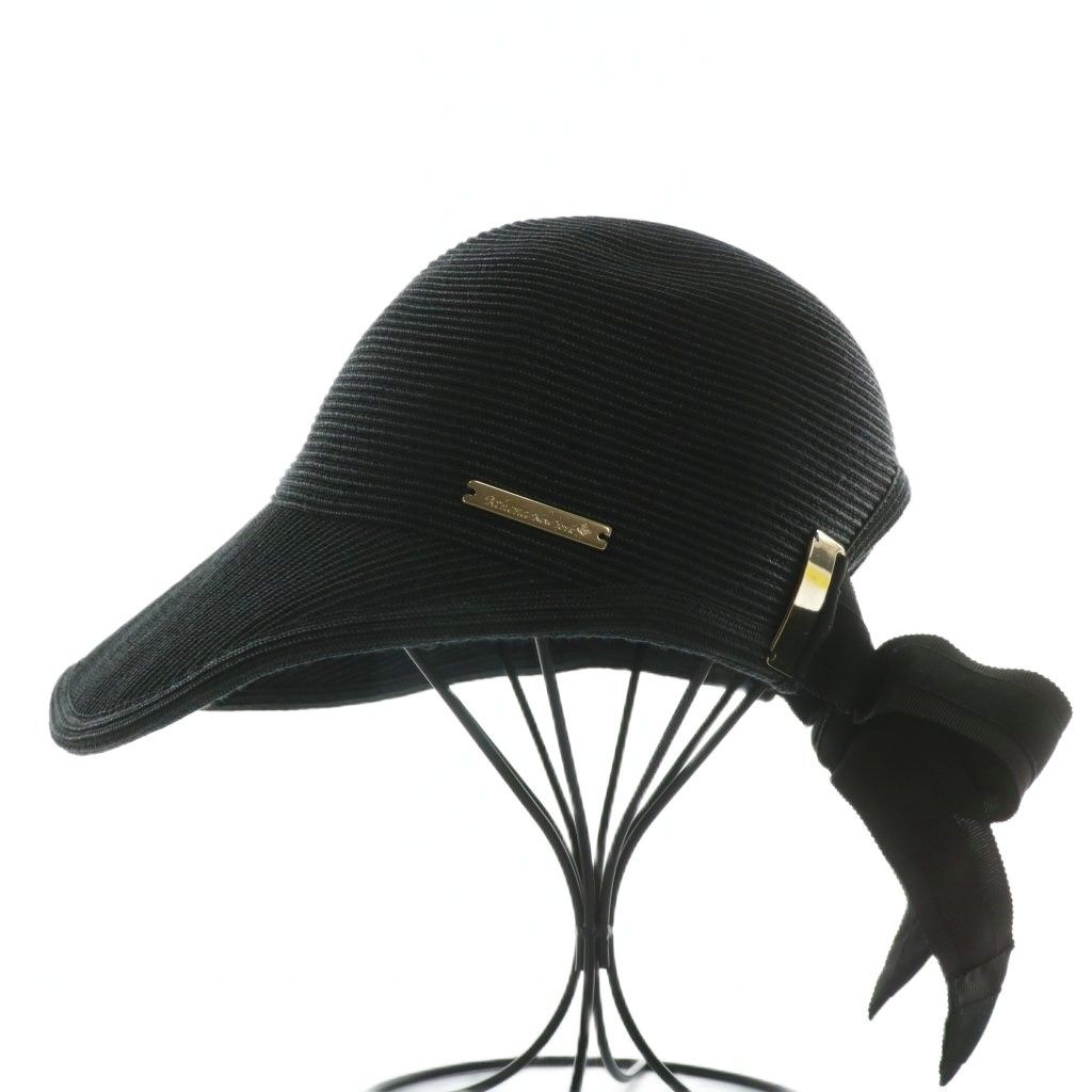 アッシーナニューヨークリボンキャップ ATHENA NEW YORK＜アシーナ ニューヨーク＞リボン付きキャップ