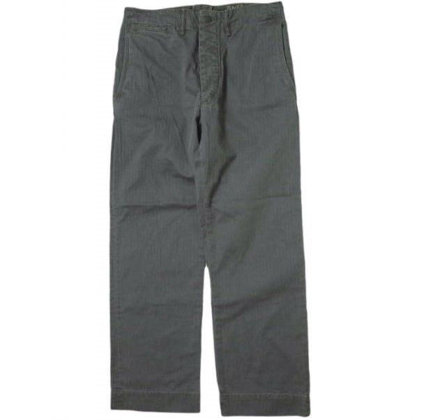 RRL ダブルアールエル Field Chino Flat Front Herringbone Pants ...