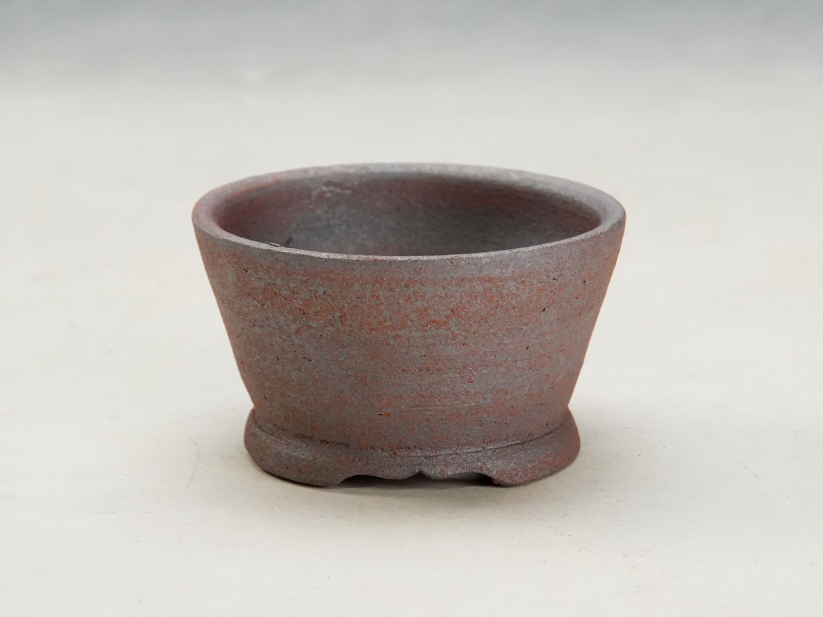 ゆうき祥石 盆栽鉢 ミニ盆栽 鉢 小品盆栽 鉢 木瓜鉢 盆栽鉢 三代目 ゆうき祥石 2点セット 豆鉢 長辺 約5.9cm 長方鉢 楕円鉢