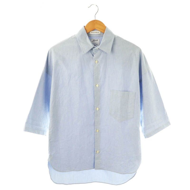 マディソンブルー MADISONBLUE J.BRADLEY SH OX シャツ 五分袖