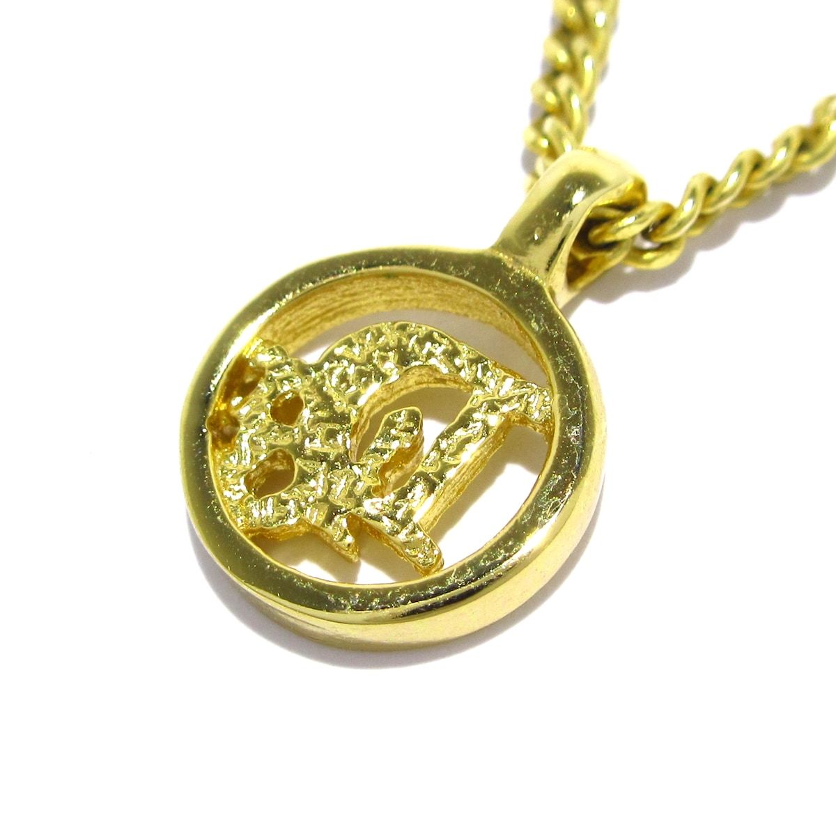 【美品】Dior クリスチャンディオール ネックレス ✨️ゴールド Christian Dior クリスチャン・ディオール ネックレス ゴールド