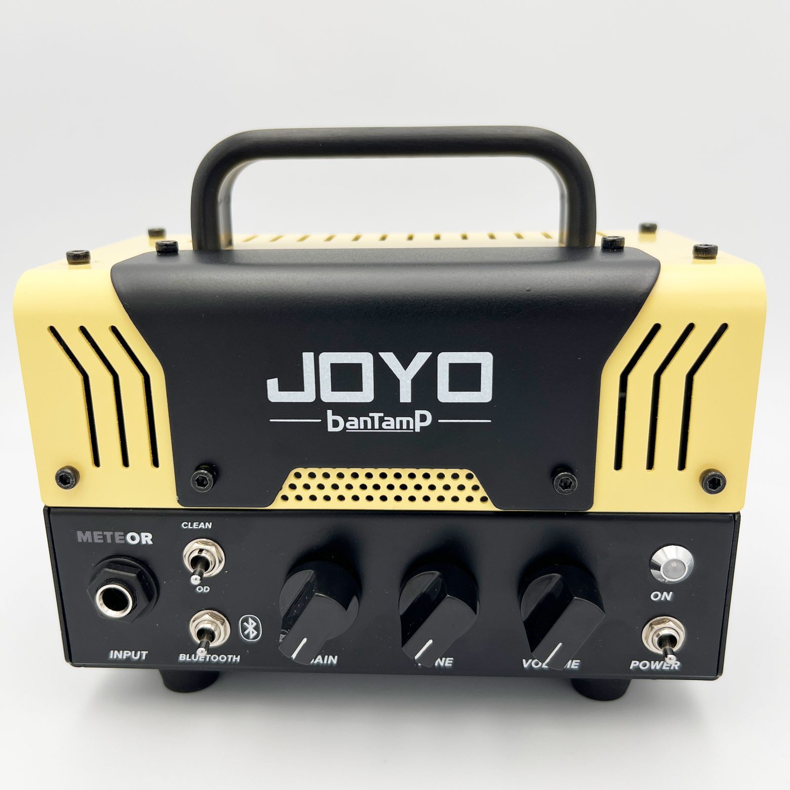 JOYO banTamP METEOR イエロー 20W 2チャンネル チューブアンプヘッド MINI TUBE AMP ギターチューブアンプヘッド