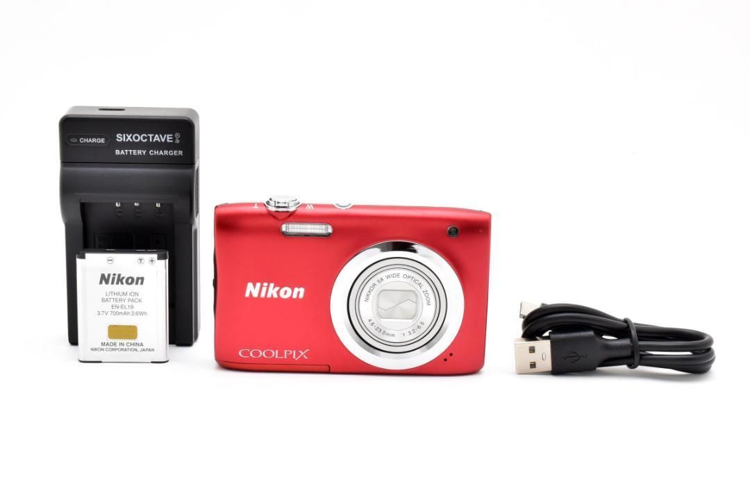 カメラ 241 Nikon COOLPIX A100 レッド