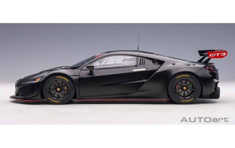 AUTOart 1/18 ホンダ NSX GT3 2018 マット・ブラック 完成品 81899