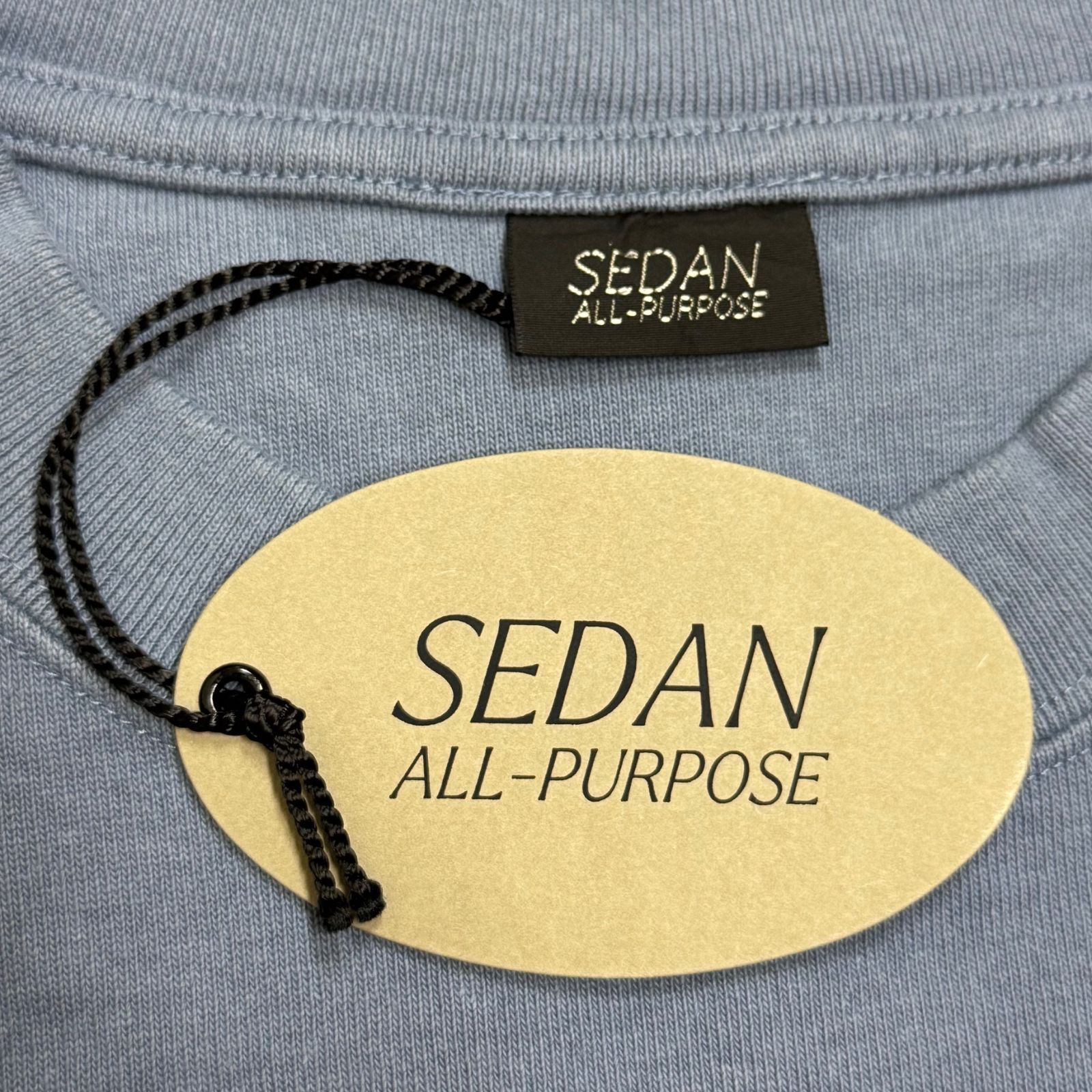 参考上代22000円 未使用品 SEDAN ALL-PURPOSE 24AW Oval Logo Line Top 
