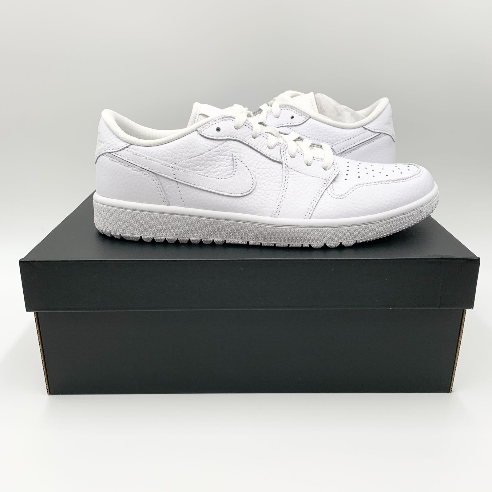 即納】26.5㎝ NIKE ナイキ AIR JORDAN1 トリプルホワイト - メルカリ