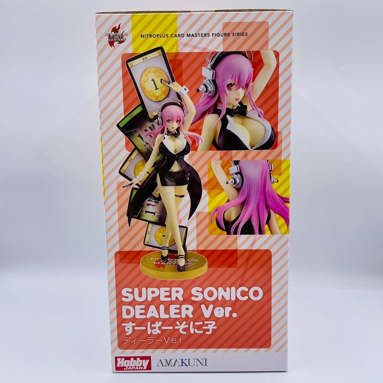 すーぱーそに子 ディーラー Ver. ホビージャパン ニトロプラスカードマスターシリーズ フィギュア / AMAKUNI SUPER SONICO  DEALER Hobby JAPAN - メルカリ