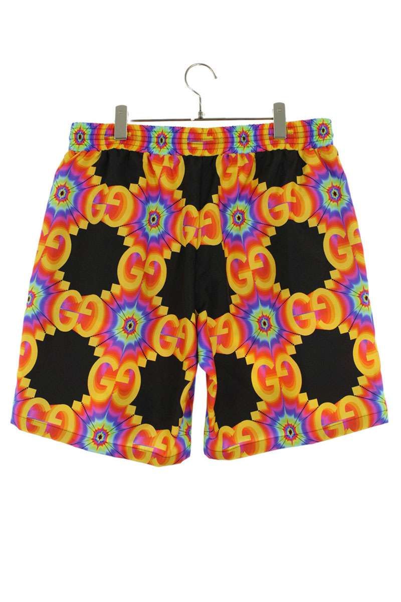 グッチ 599576 XAAEF GG柄ナイロンハーフパンツ メンズ 50 - メルカリ 