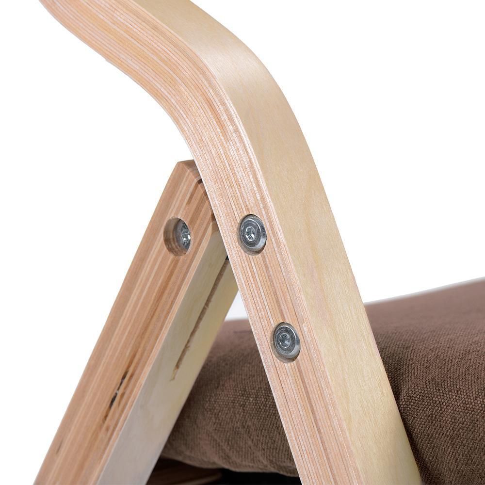 ブラウン ダイニングチェア 木製 椅子 完成品 介護チェア イス