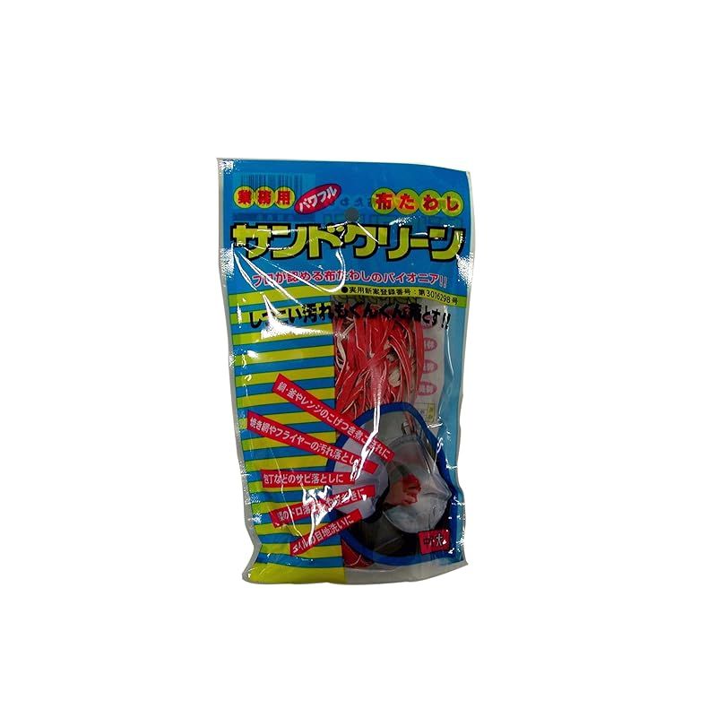 コバックス 布たわしサンドクリーン 大 中目 日本 小箱10個入 JTW11001 0