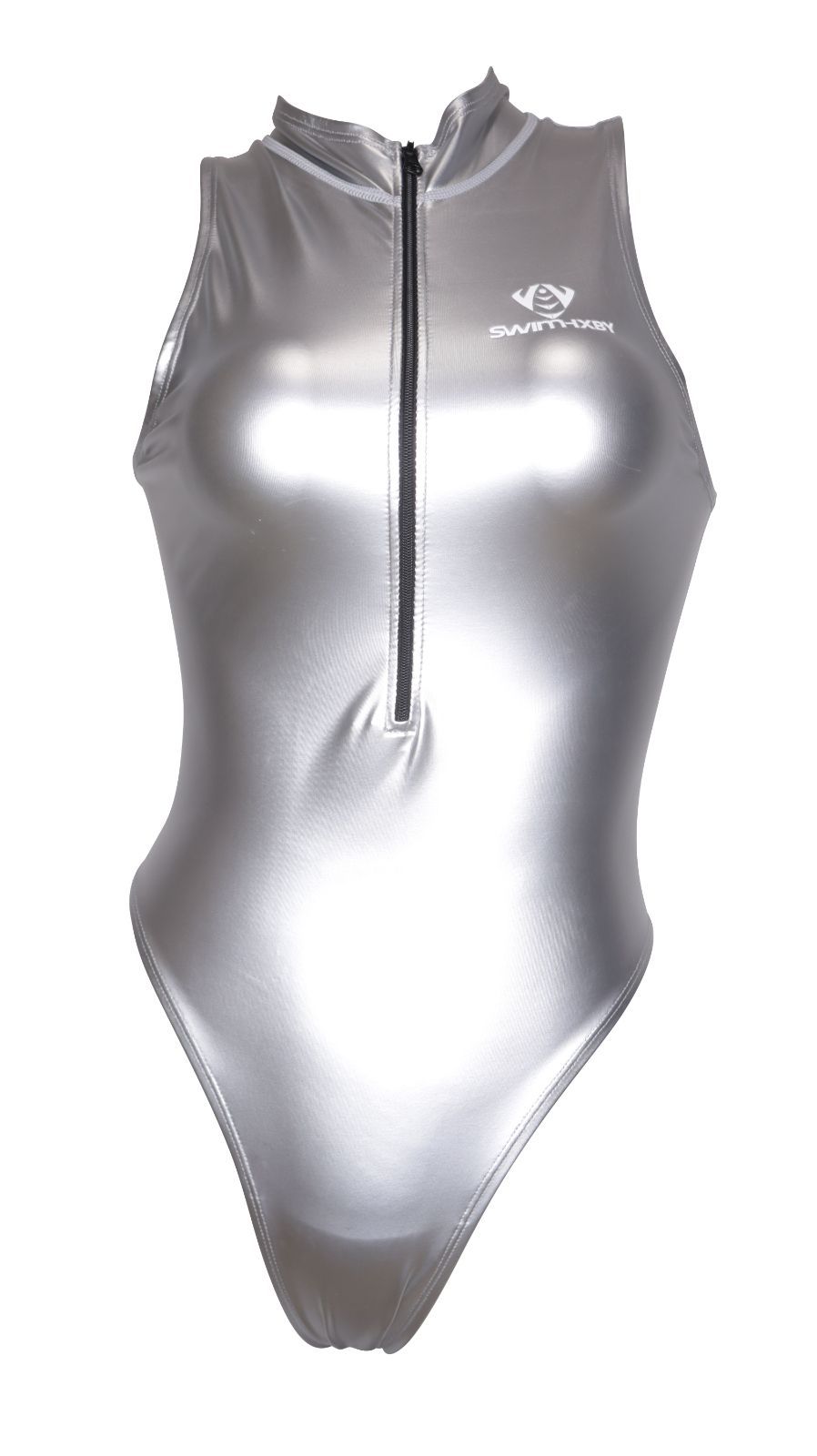 ☆新品未使用 ウォーターポロ レディース 黒 2XL フロントジップ