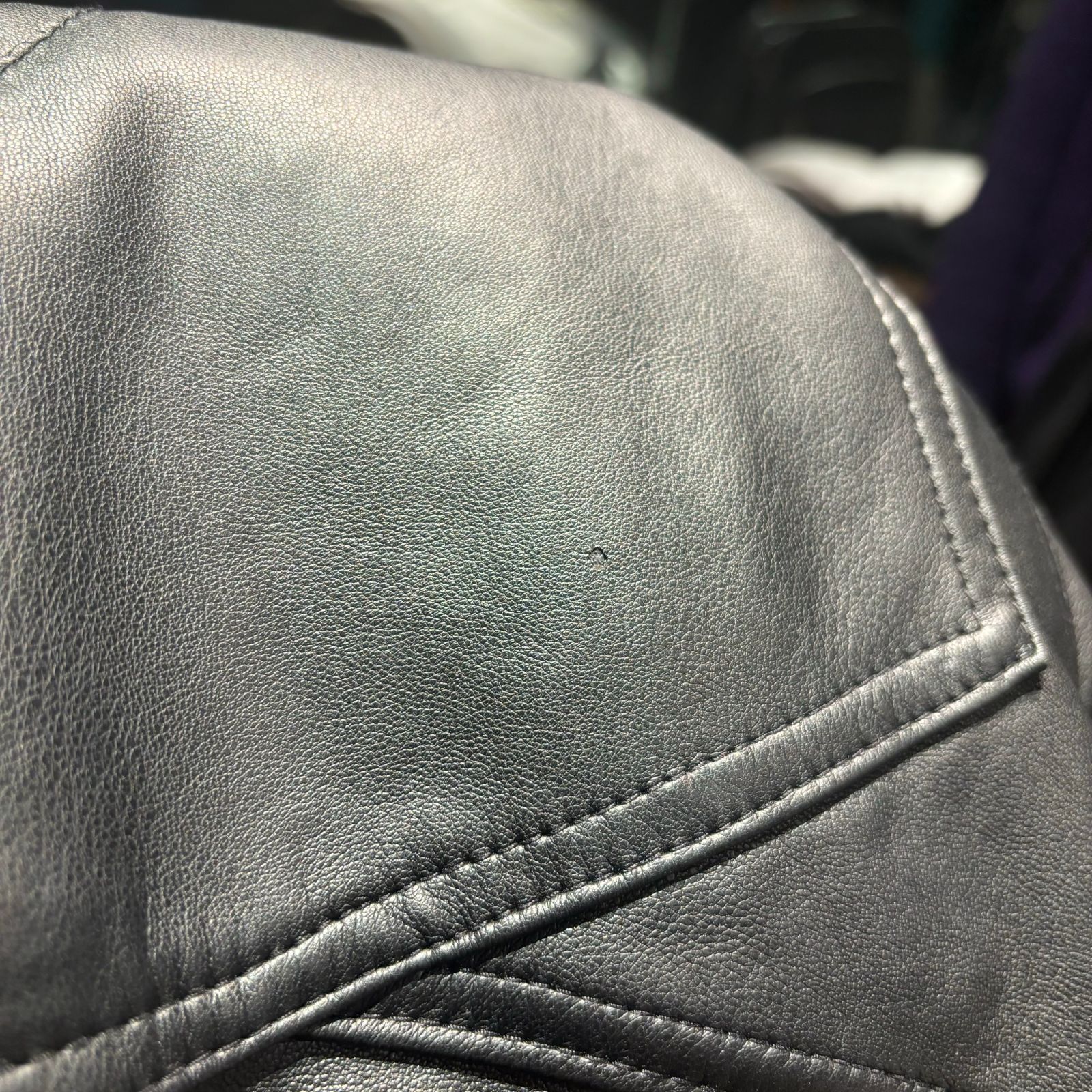 ECKHAUS LATTA エコーズラッタ LeatherPants レザーパンツ SIZE.27 332