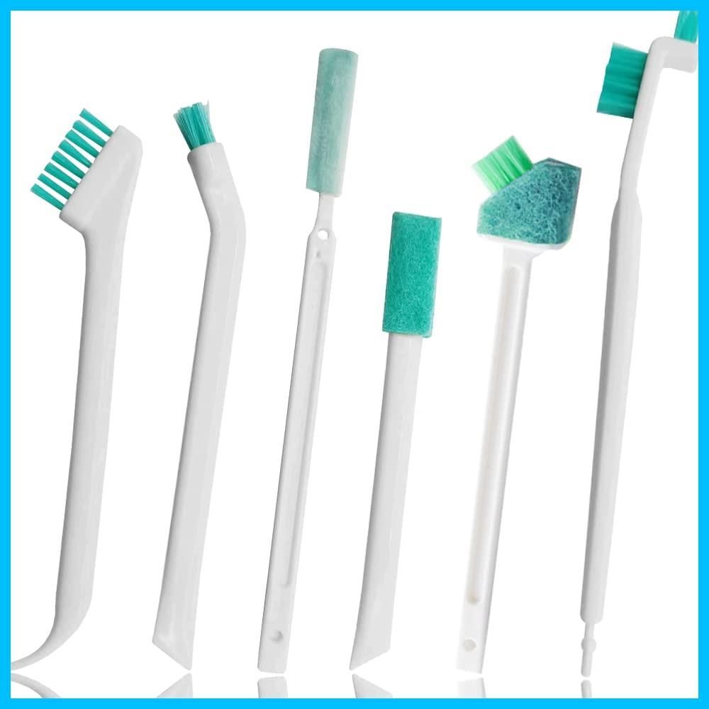 商品 汚れ落とし クラックブラシ 水筒 排水溝 弁当箱 窓枠サッシ 掃除 隙間掃除 細かい すきま掃除 スティック すきまブラシ 窓掃除道具 お掃除用品 スクレーパー付き 隙間ブラシ 頑固なクラックを洗浄 除去するブラシ 6種 6本セット