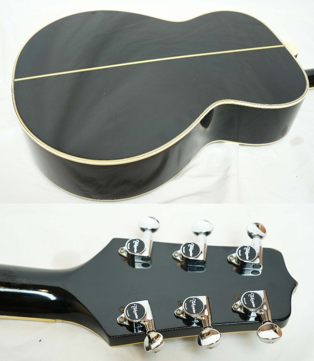 ☆TAKAMINE☆PT-105 BL ブラック エレアコ 日本製 80年代 タカミネ