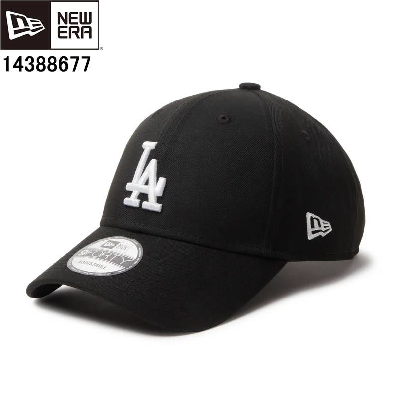 NEW ERA ニューエラ 14388677 9FORTY MLB Woven Label ロサンゼルス・ドジャース ブラック ニューエラキャップ 帽子 14388677 ロサンゼルスドジャース ベースボールキャップ ニューエラキャップ MLB キャッ