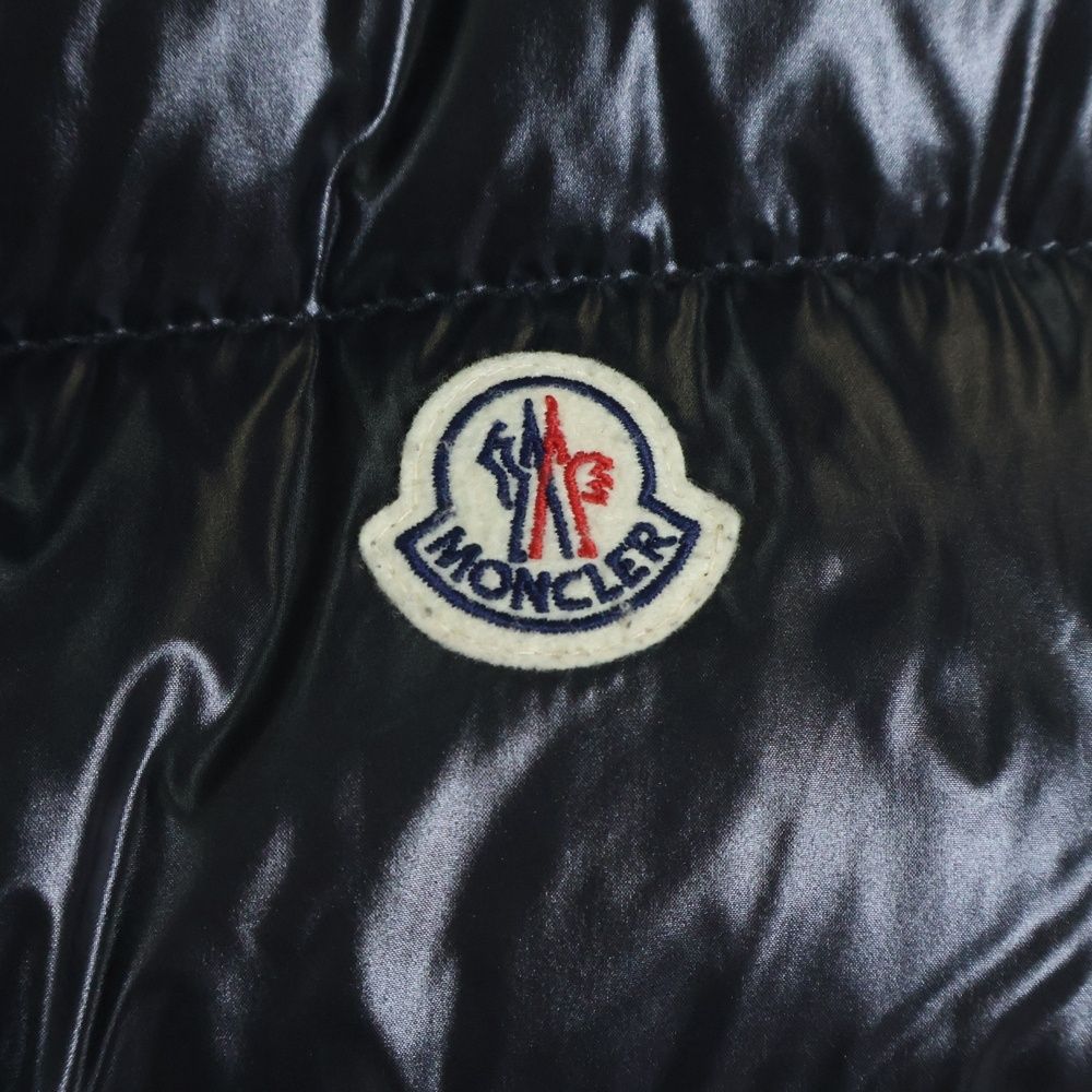モンクレール TIB ティブ ダウンベスト ロゴワッペン サイズ3 黒