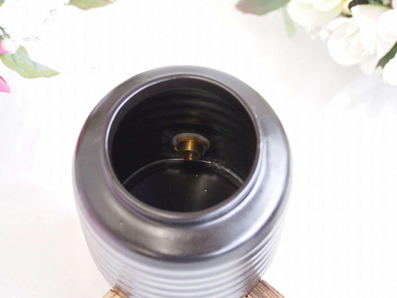 ガラス 銀箔 水指 茶道具 口に小ホツレ有り使用差し支え無し 茶器