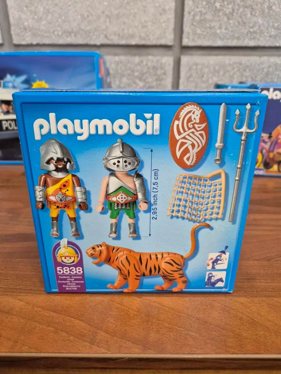 プレイモービル 5838 ローマ 剣闘士 ＆ タイガース 注文