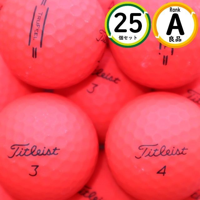 Titleist TruFeel マットレッド 4ダースセット｜Titleist