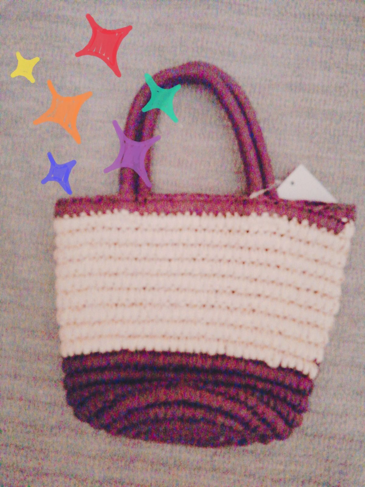 メルカリshops ナノユニバースgloria Cordes かごバッグ 新品未使用