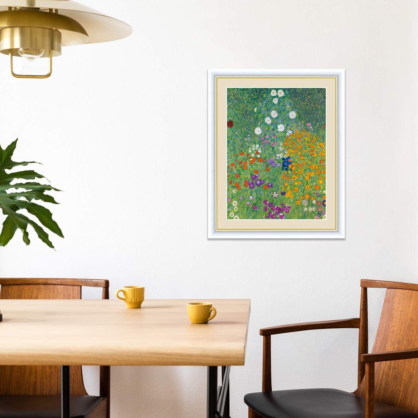 激安販売中！ 新着商品 アート額絵 クリムト 農家の庭 世界の名画 額入り インテリア アート f6 42×52cm 圧倒的な商品数を誇る本店! 