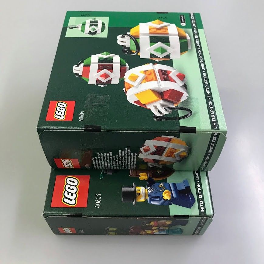 正規品 新品未開封 LEGO レゴ 40603 馬車の冬支度 40604