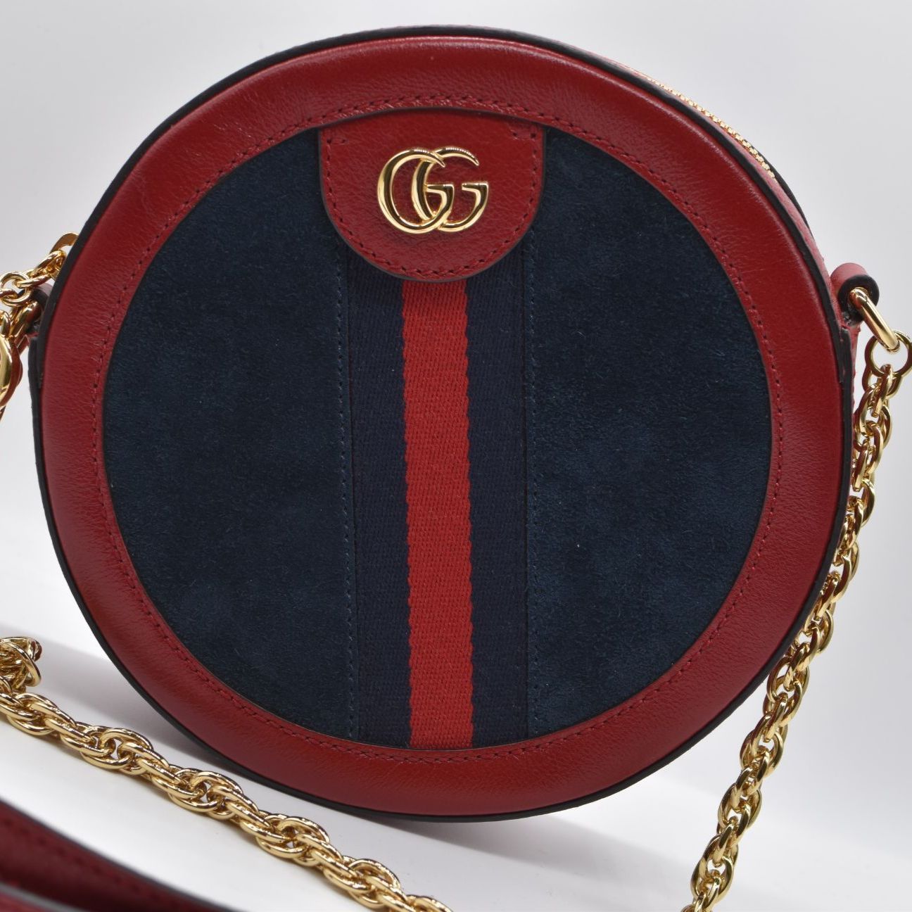 レアモデル】GUCCI オフィディア GG ミニ ラウンド ショルダー【美品】-