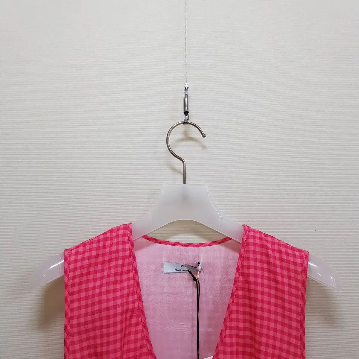 美品 ポール・スミス Paul Smith ニット ワンピース ドレス ロングワンピース ノースリーブ ボーダー柄 トップス レディース M  マルチカラー