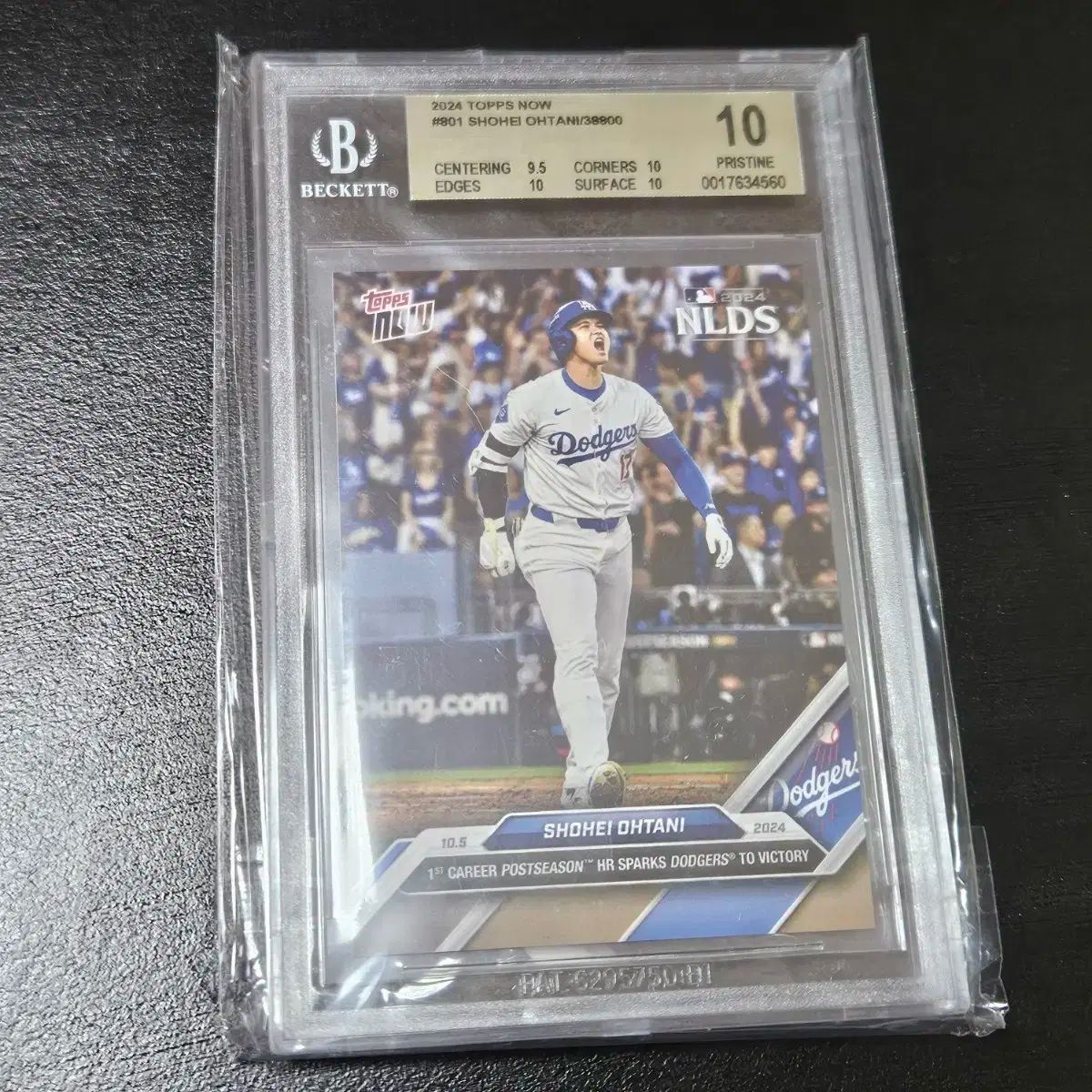2025 大谷 おおたに NLDS ベケット Beckett 10 TOPPS トップス 今すぐ カード