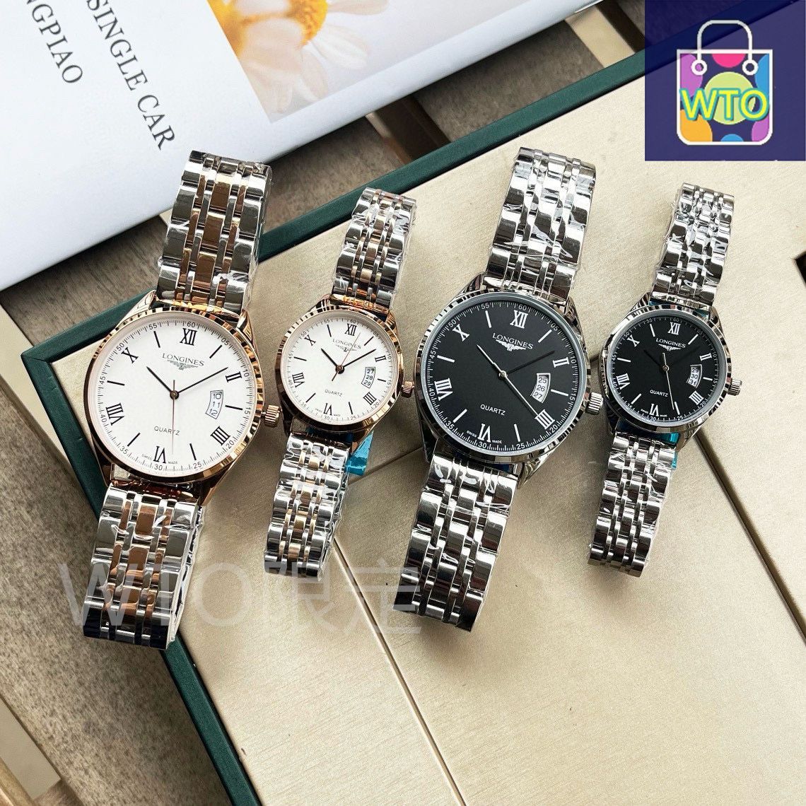 LONGINES ロンジン　レディース腕時計 今日特価】Longines ロンジン 精品カップル腕時計 クラシック 3