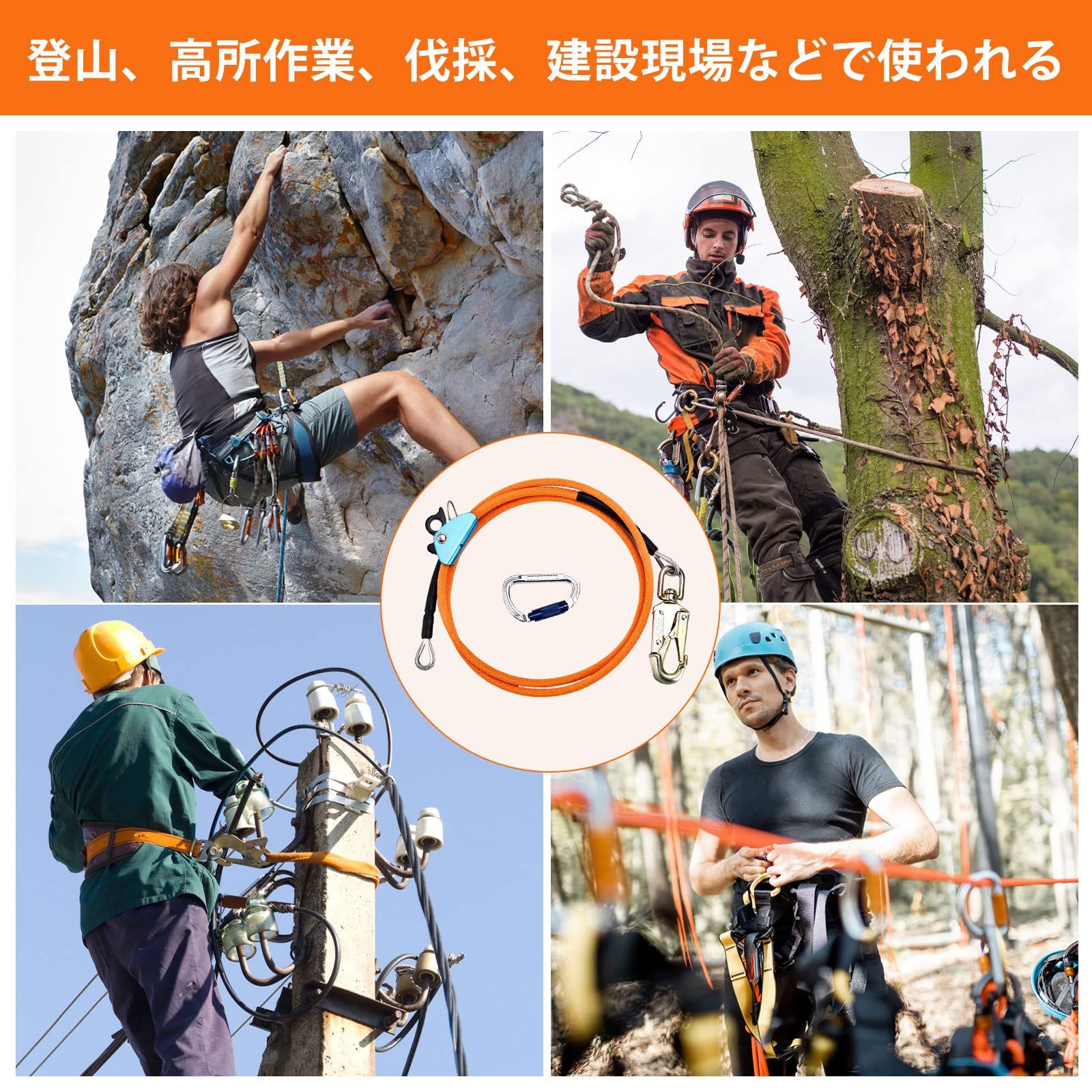 スチールコア安全ロープ 鋼線コア