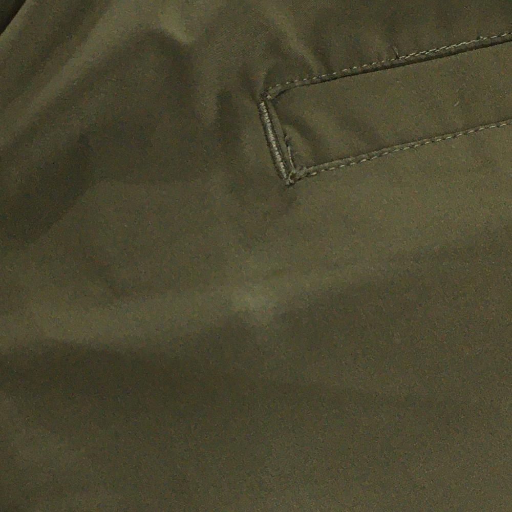 美品】ムータマリン ハーフパンツ カーキ×イエロー ヤシの木刺しゅう