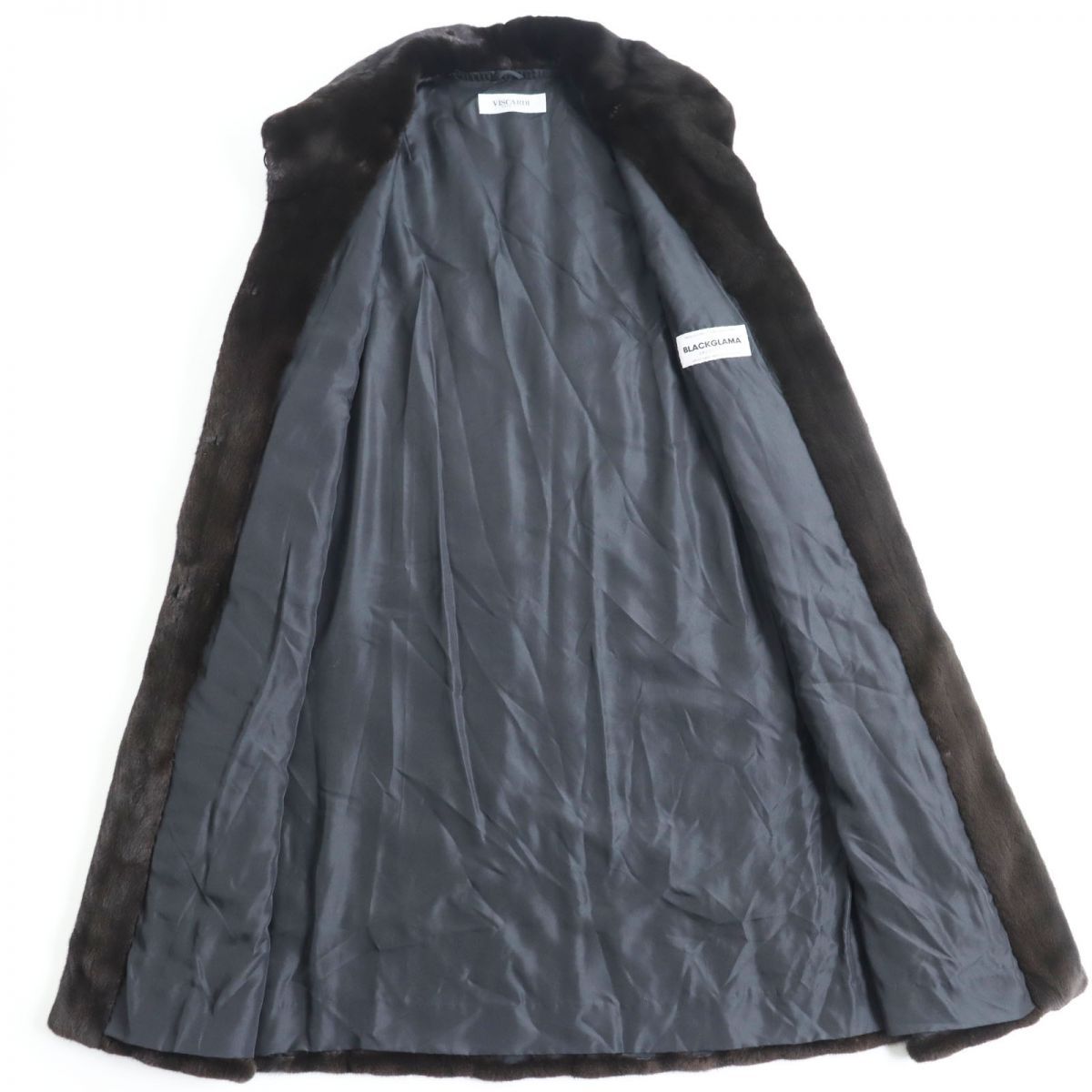極美品△BLACKGLAMA ブラックグラマ VISCARDI MINK ミンク 