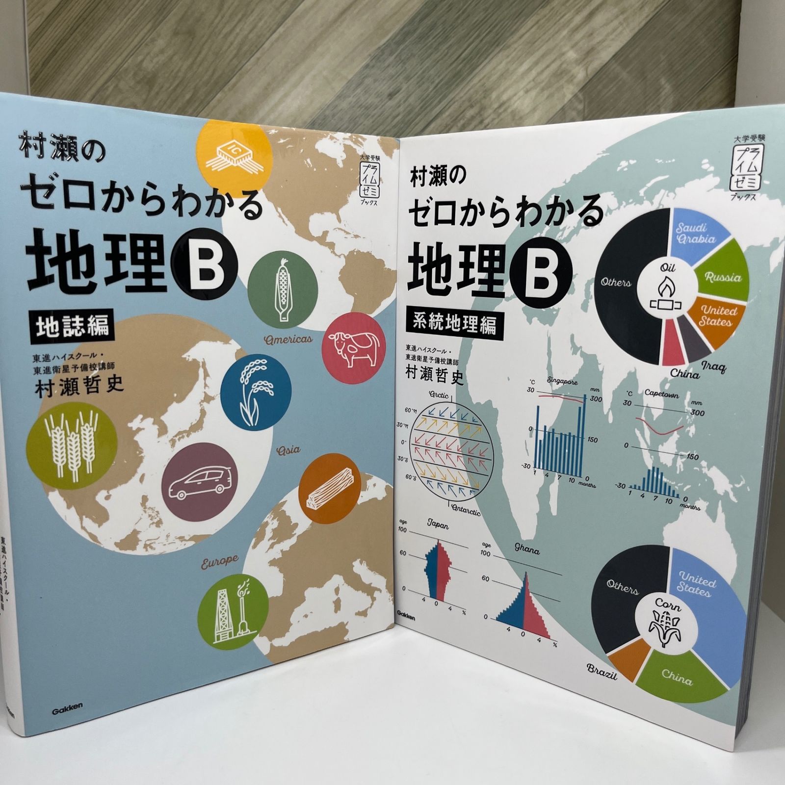 美品　村瀬のゼロからわかる地理Ｂ 大学受験プライムゼミブックス 村瀬のゼロからわかる地理B 系統