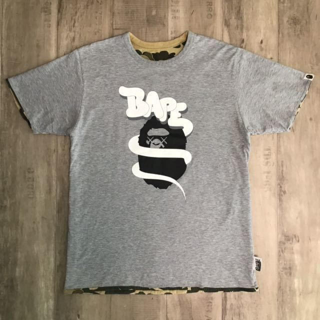 ☆リバーシブル☆ KAWS × BAPE bendy 1st camo Tシャツ Mサイズ a