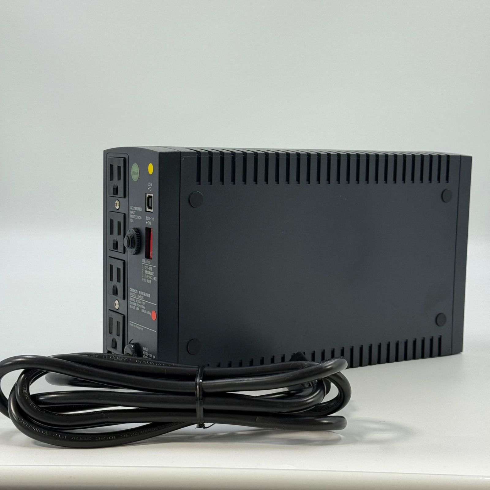 良好バッテリー付き】オムロン(OMRON) UPS BY50S 無停電電源装置