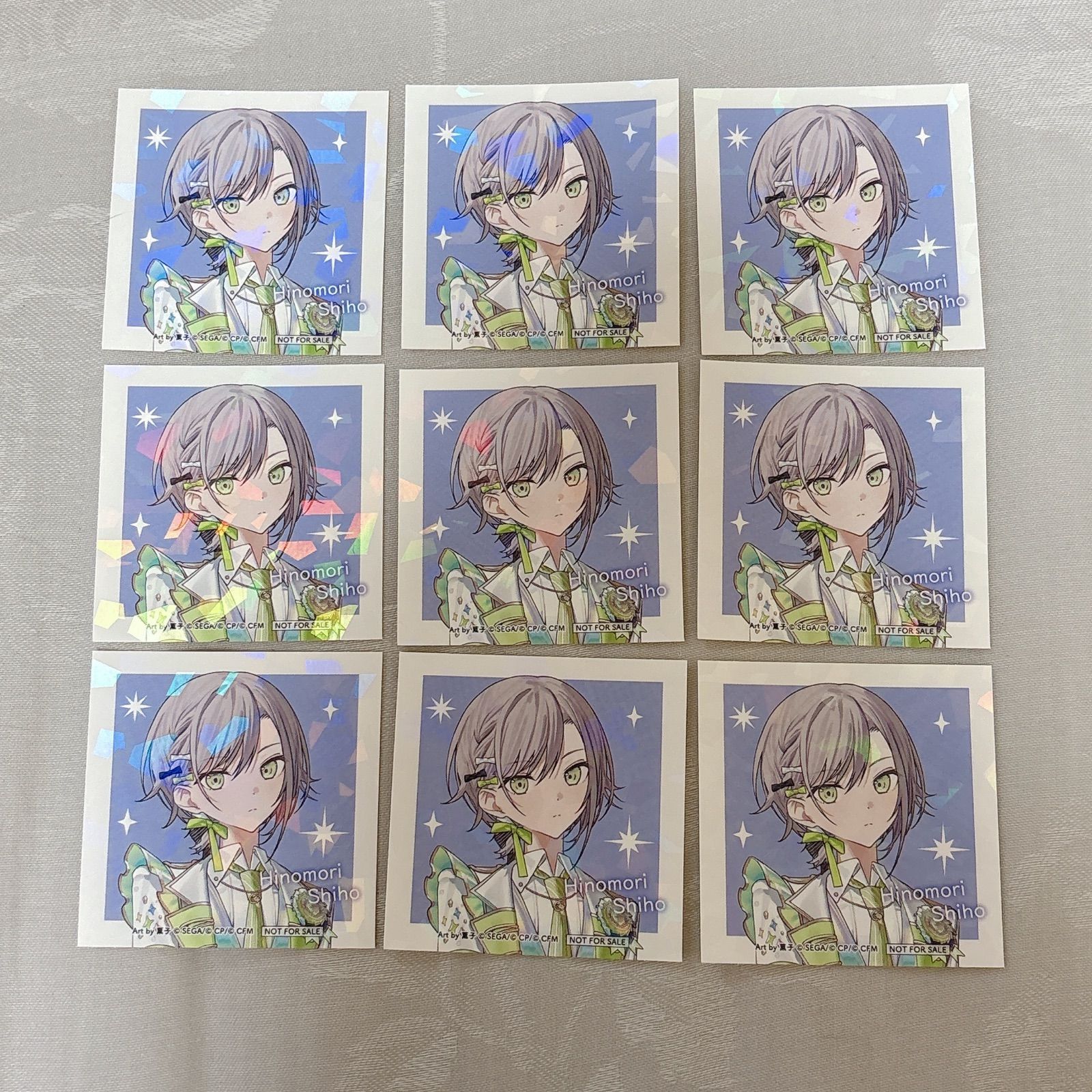 プロセカ 5th 5周年 感謝祭 特典 ホロステッカー シール 日野森