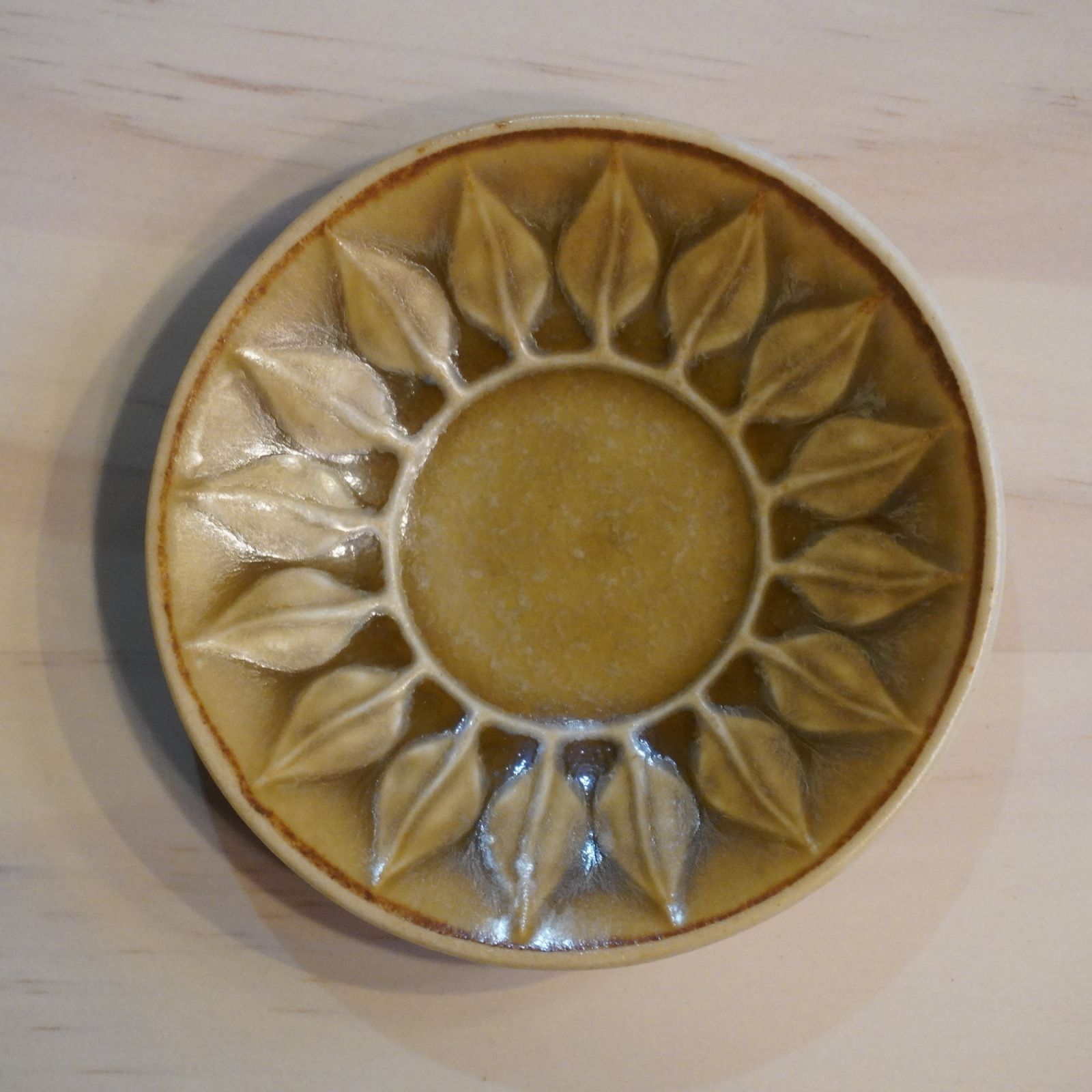 クロニーデン イェンス・クイストゴー レリーフ 豆皿 薬味皿 北欧食器