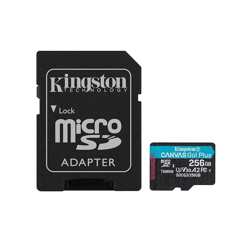 キングストン microSD 256GB 170MB/s UHS-I U3 V30 A2 Nintendo Switch動作確認済 Canvas Go! Plus SDCG3/256GB 1