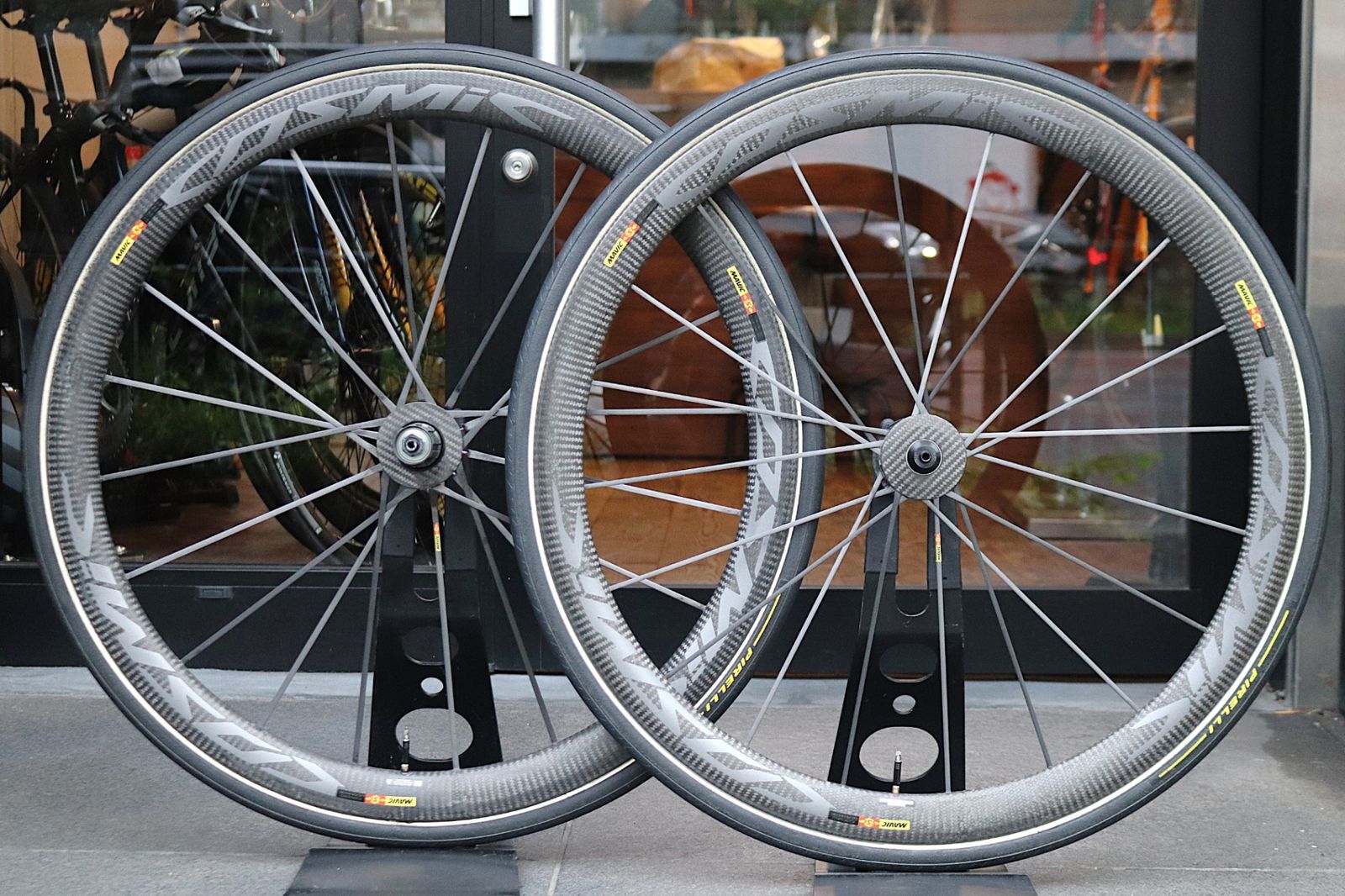 mavic open pro シルバー 36h ピストバイク ホイールセット MAVIC