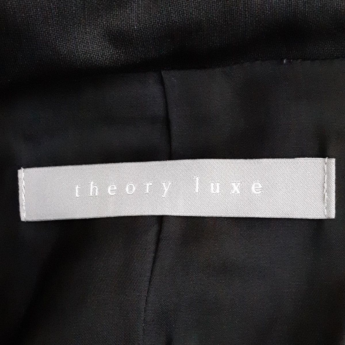 美品★theory luxe★セオリー★パンツスーツ★フォーマル★ビジネス★黒 Theory luxe - セオリーリュクス【美品】EXECUTIVE ANNE