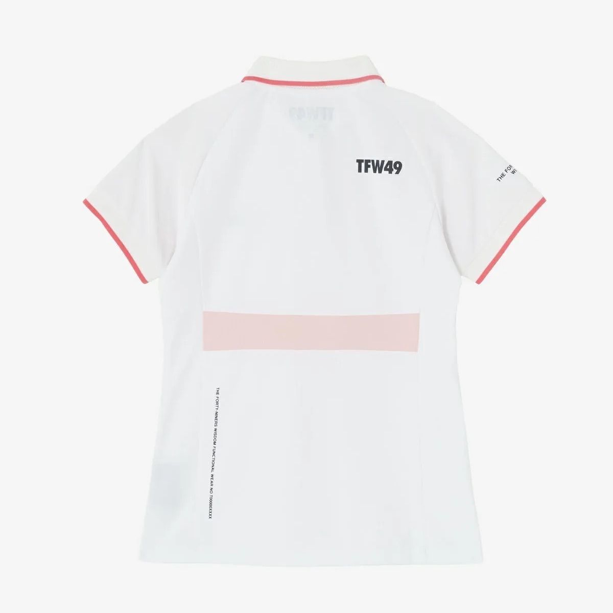 TFW49 LINE SLEEVE POLO レディースゴルフ　S TFW49 LINE SLEEVE POLO レディースゴルフ S