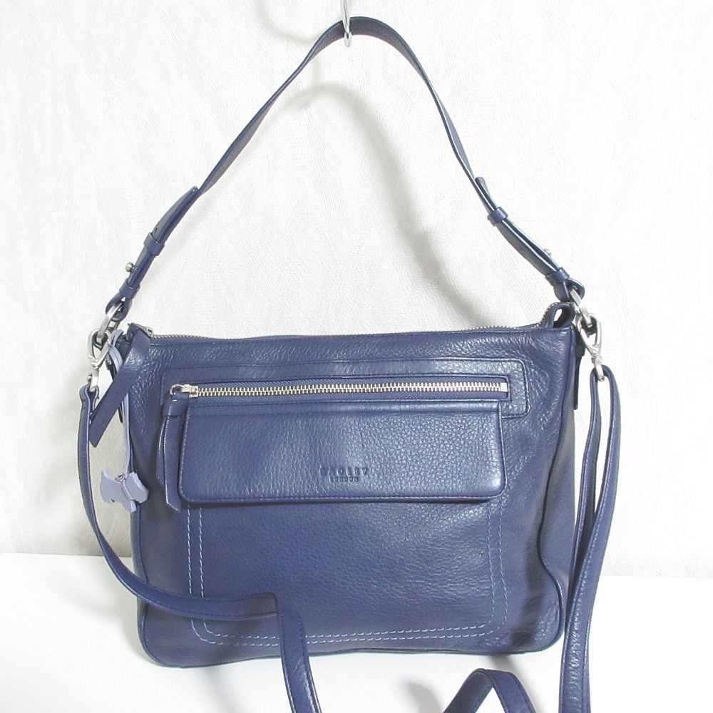 美品 RADLEY LONDON ラドリー レザー スコティッシュテリアチャーム 